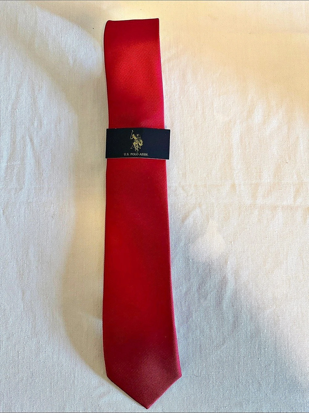 U.S. Polo Assn. Red Tie NWT